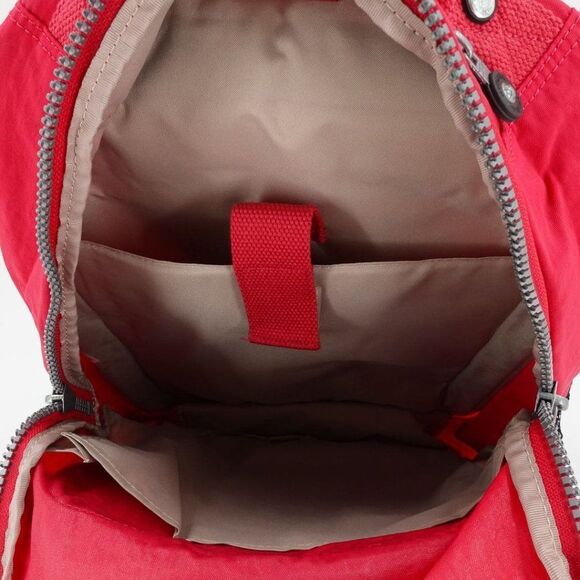 Kipling Seoul Large 15" Laptop Backpack Red Rouge - Picture 10 of 16